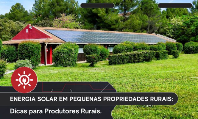 Energia Solar em Pequenas Propriedades Rurais: Dicas para Produtores Rurais.