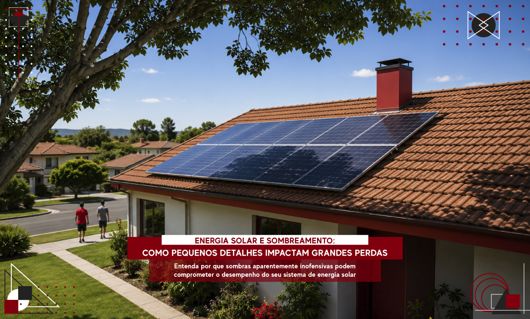 Energia Solar e Sombreamento: Como Pequenos Detalhes Impactam Grandes Perdas